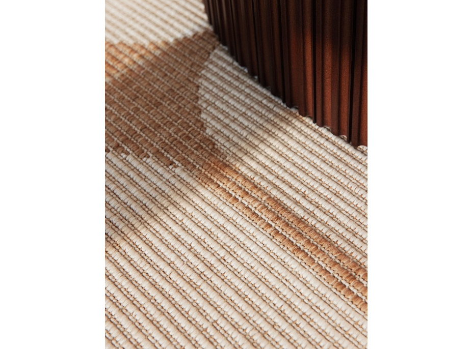 Behúň Duet Bowen Beige/White - na von aj na doma
