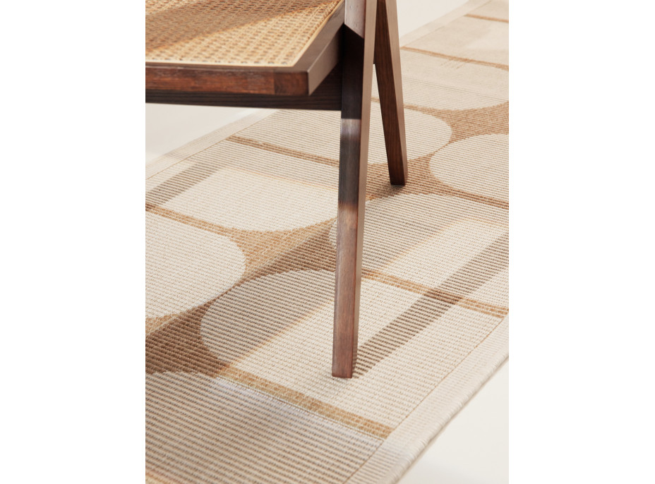 Behúň Duet Bowen Beige/White - na von aj na doma