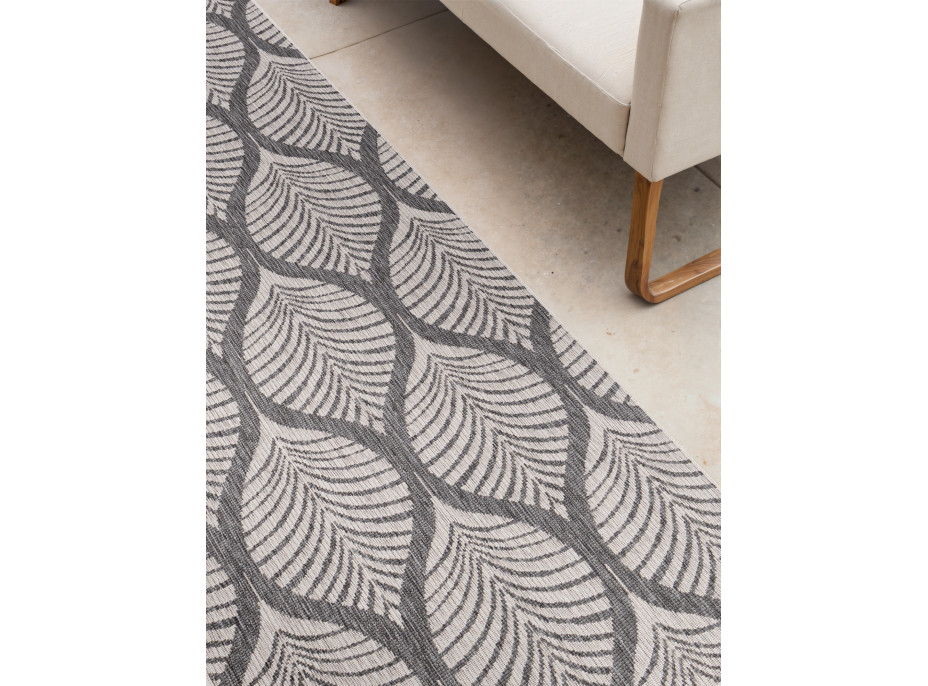 Behúň Duet Liora White/Gray - na von aj na doma