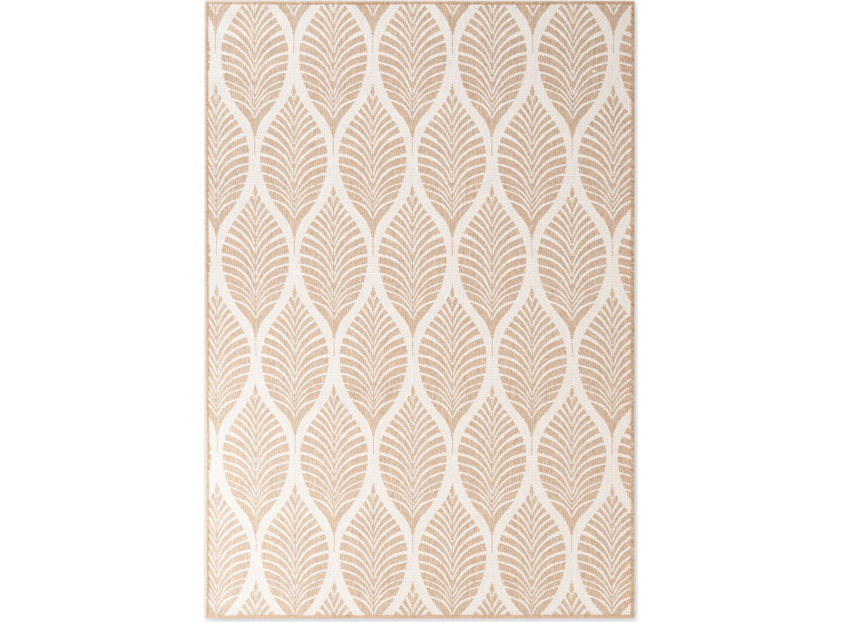 Kusový koberec Duet Liora Beige/White - na von aj na doma