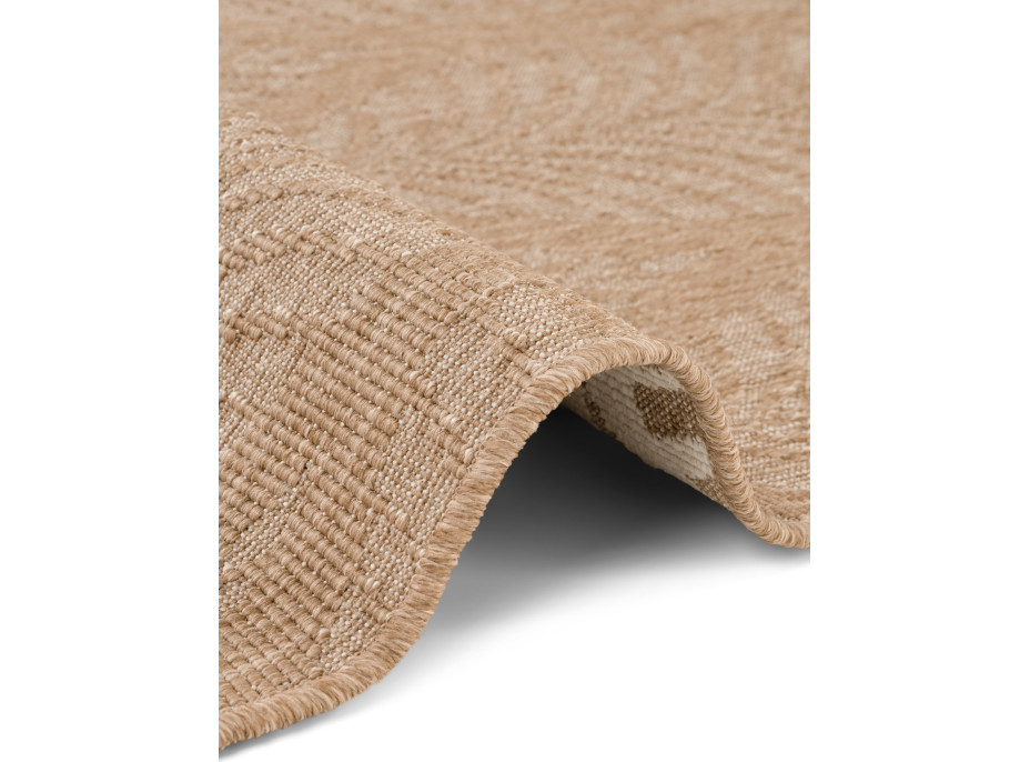 Kusový koberec Duet Liora Beige/White - na von aj na doma