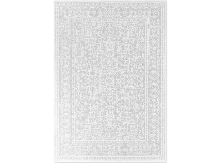 Kusový koberec Duet Kona White/Gray - na von aj na doma
