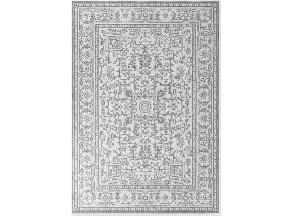 Kusový koberec Duet Kona White/Gray - na von aj na doma