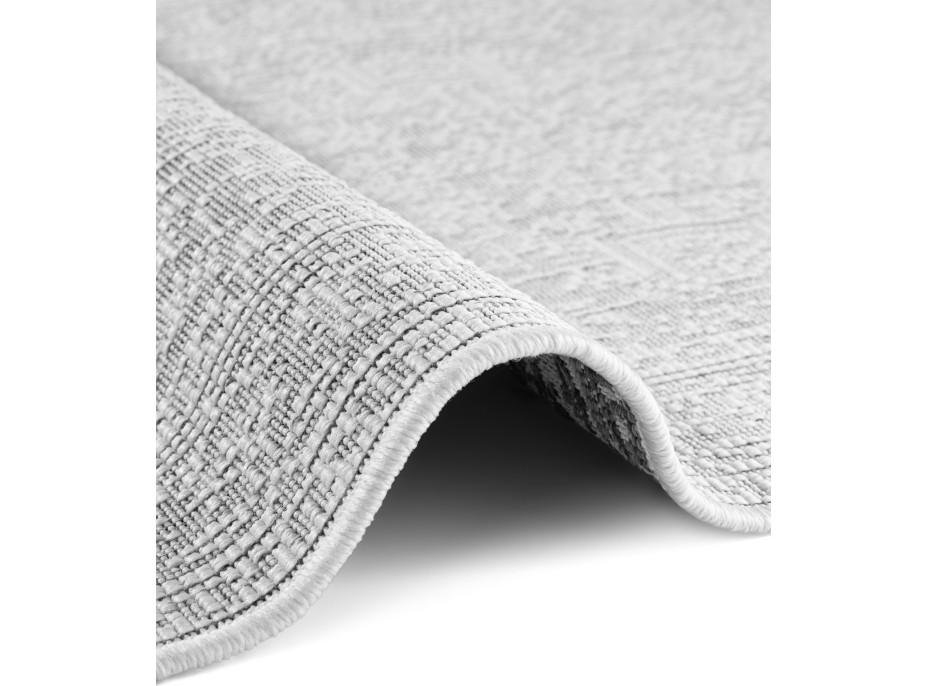 Kusový koberec Duet Kona White/Gray - na von aj na doma