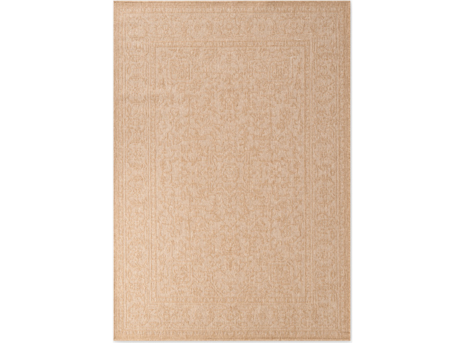 Kusový koberec Duet Kona Beige/White - na von aj na doma