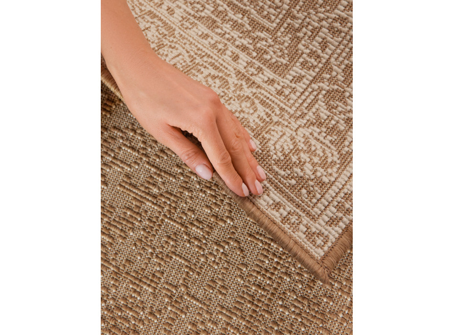 Behúň Duet Kona Beige/White - na von aj na doma