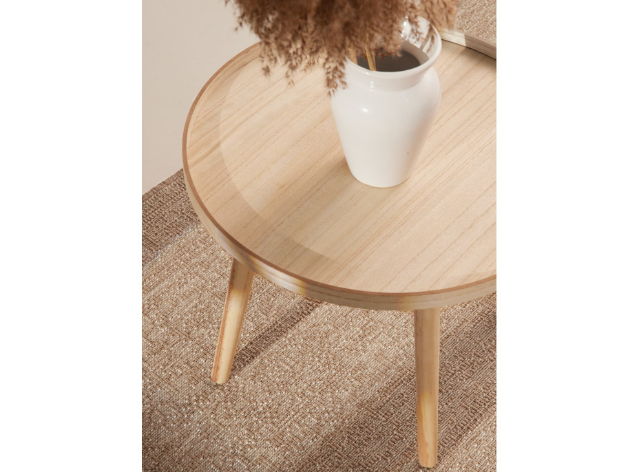Behúň Duet Kona Beige/White - na von aj na doma