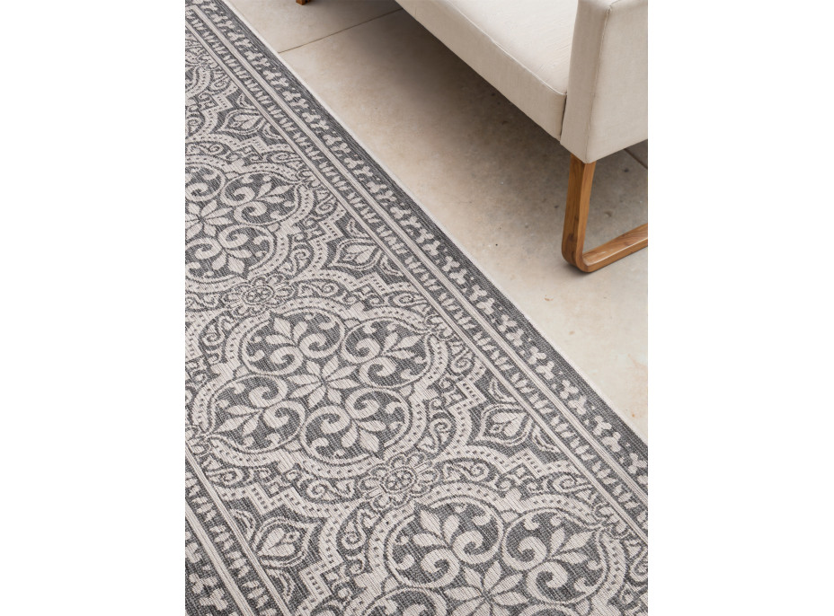 Behúň Duet Rosel White/Gray - na von aj na doma