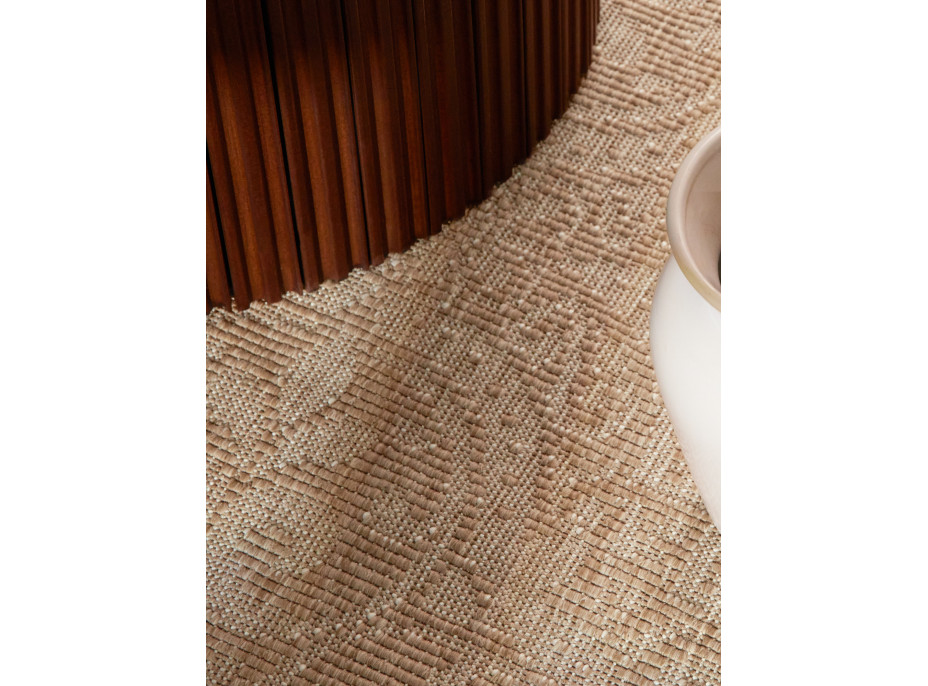 Behúň Duet Rosel Beige/White - na von aj na doma
