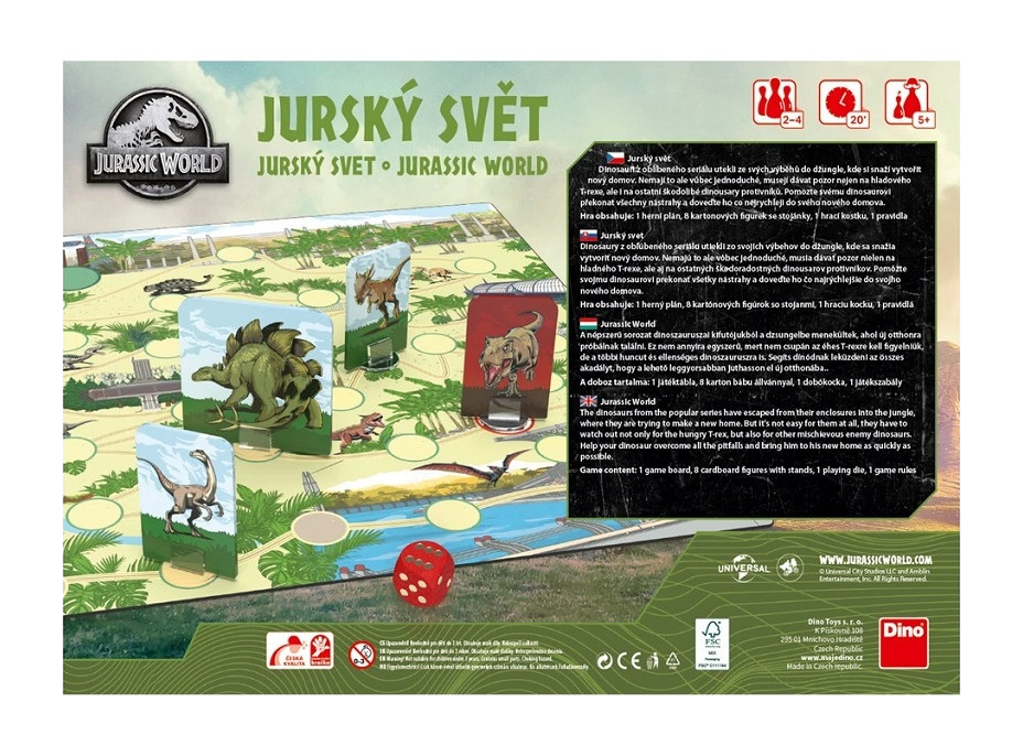 Dino Detská hra Jurský svet