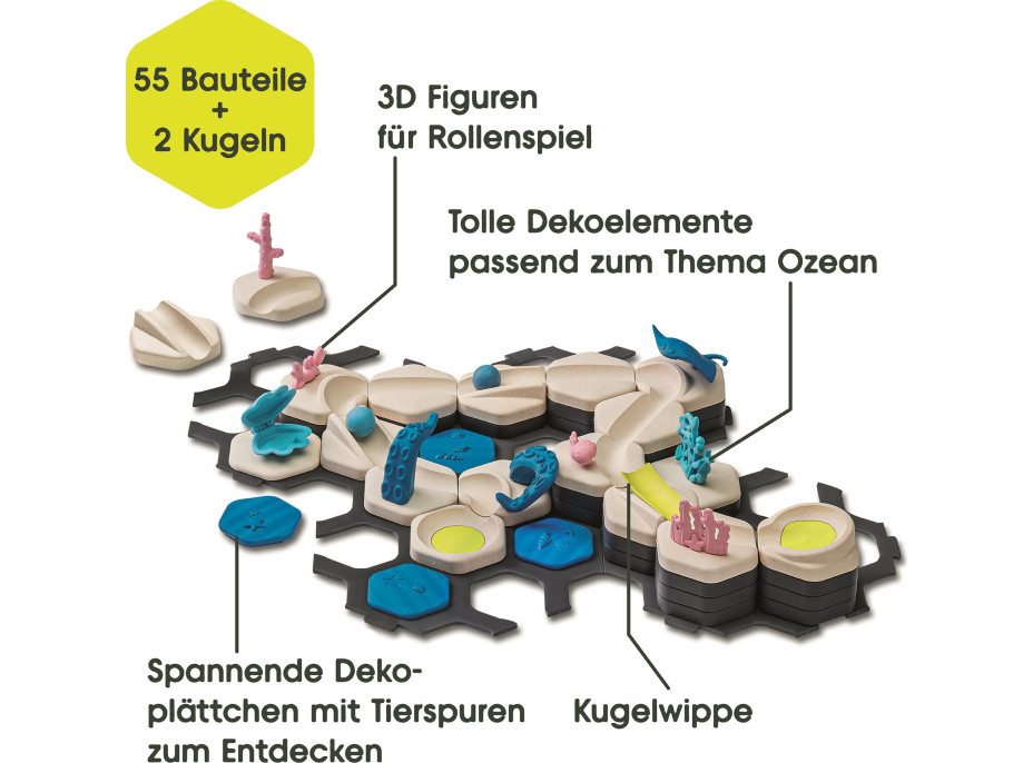 RAVENSBURGER GraviTrax Junior Štartovacia sada Oceán