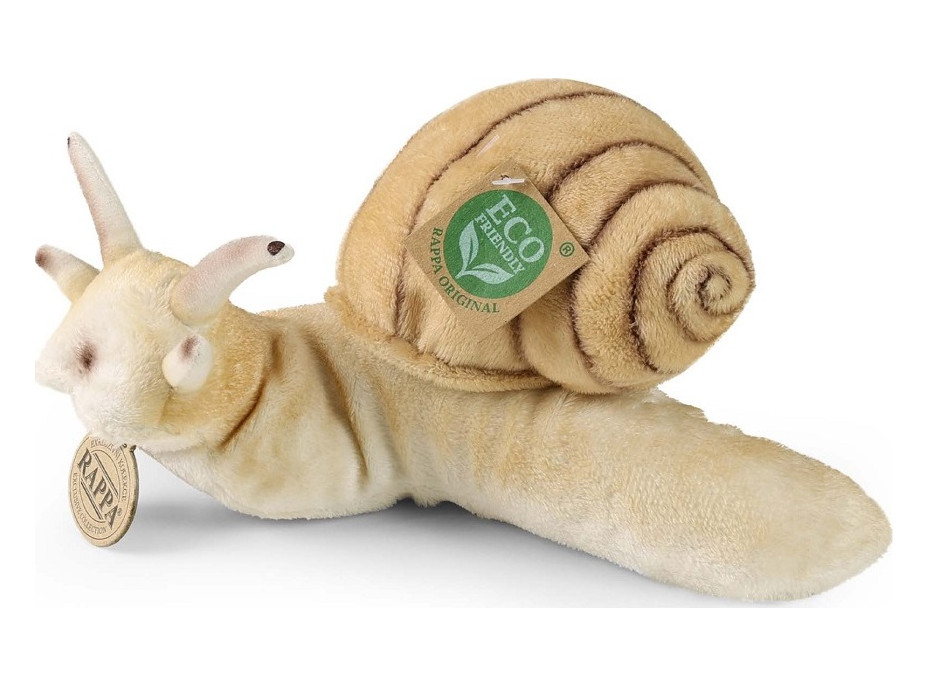 Rappa Plyšový slimák 24 cm ECO-FRIENDLY