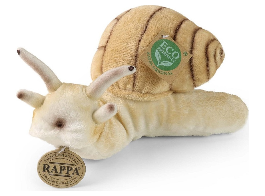 Rappa Plyšový slimák 24 cm ECO-FRIENDLY