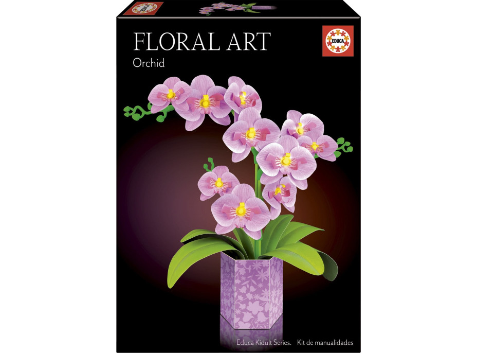 EDUCA 3D puzzle Floral Art - Orchidea