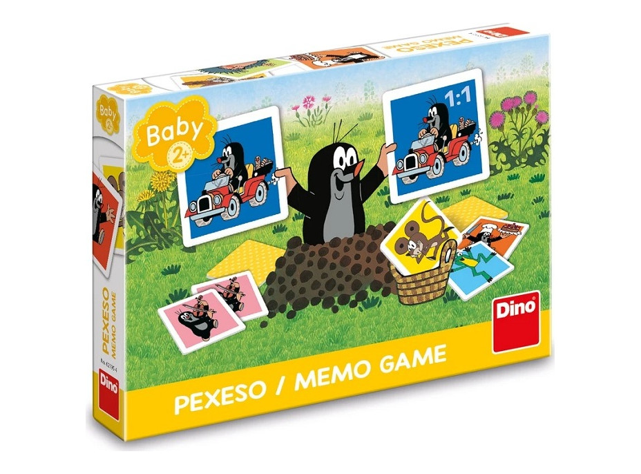 Dino Baby pexeso Krtko