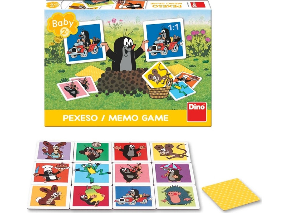 Dino Baby pexeso Krtko