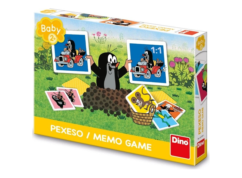 Dino Baby pexeso Krtko