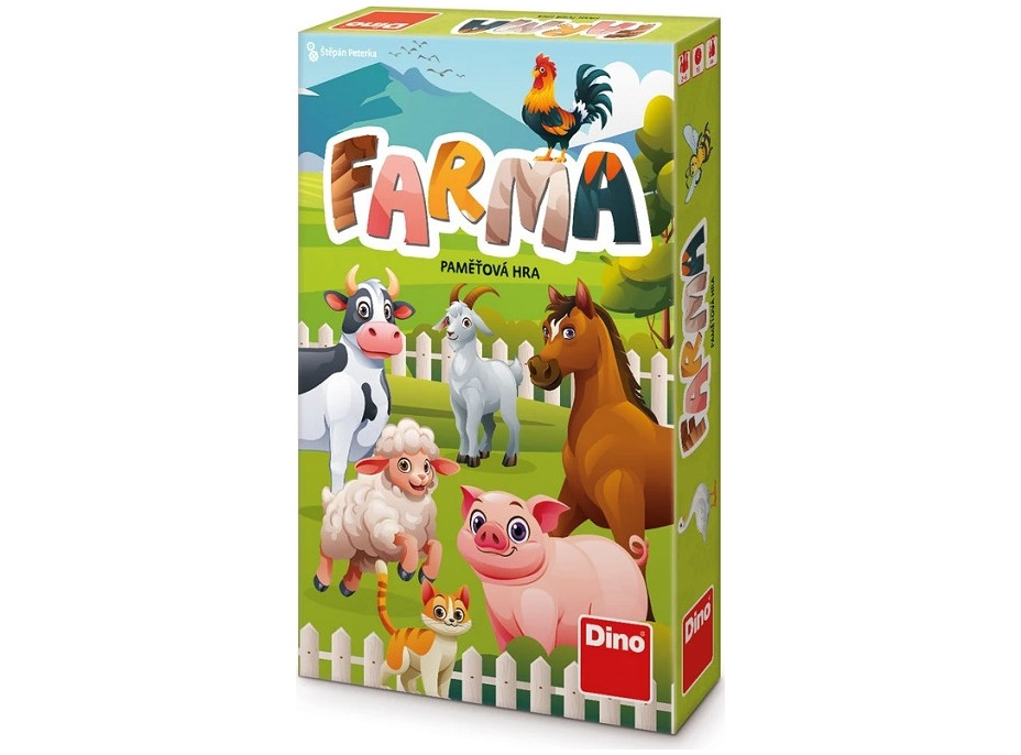 Dino Detská cestovná hra Farma