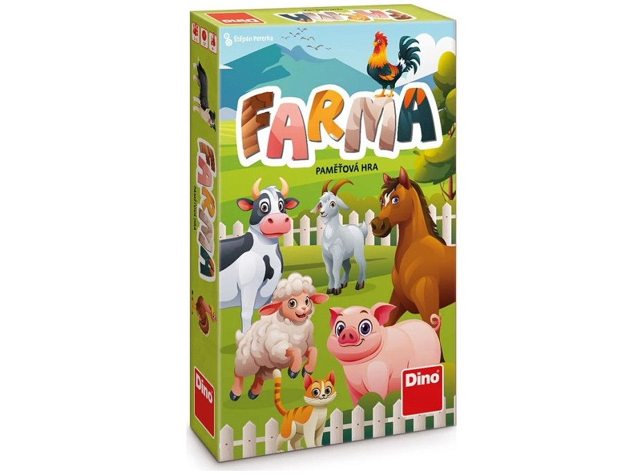 Dino Detská cestovná hra Farma