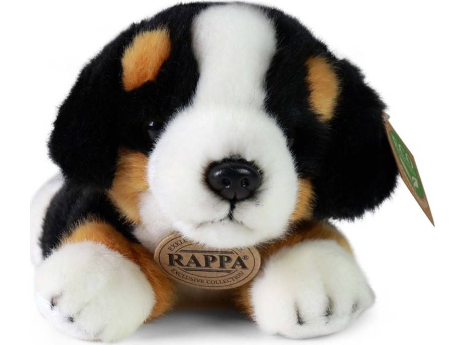 Rappa Plyšový bernský salašnícky pes ležiaci 20 cm ECO-FRIENDLY