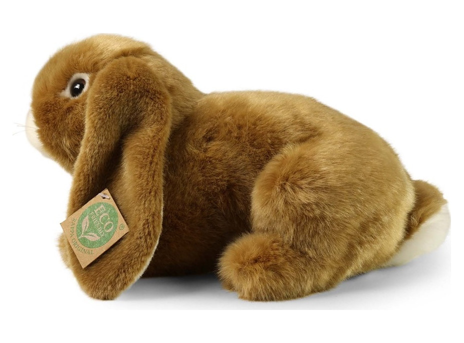 Rappa Plyšový králik hnedý 25 cm ECO-FRIENDLY