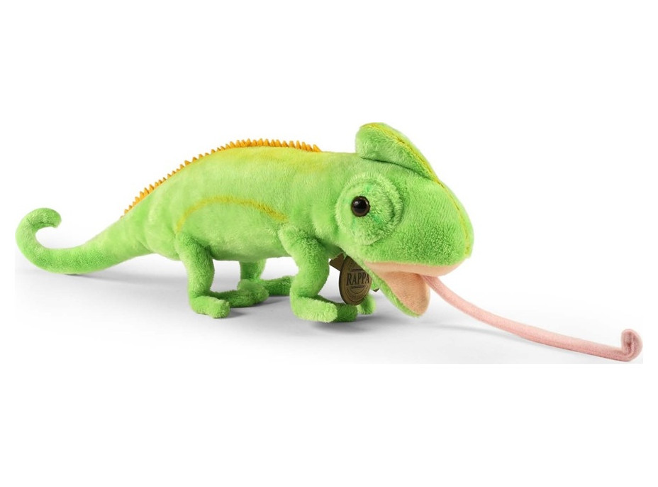 Rappa Plyšový chameleón 30 cm ECO-FRIENDLY