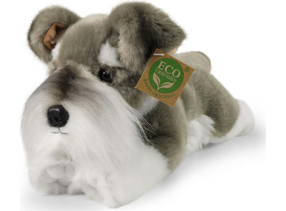 Rappa Plyšový pes bradáč ležiaci 28 cm ECO-FRIENDLY
