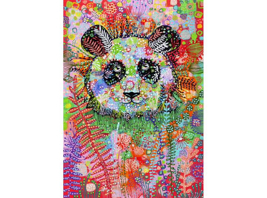 ENJOY Puzzle Enigmatická panda 1000 dielikov
