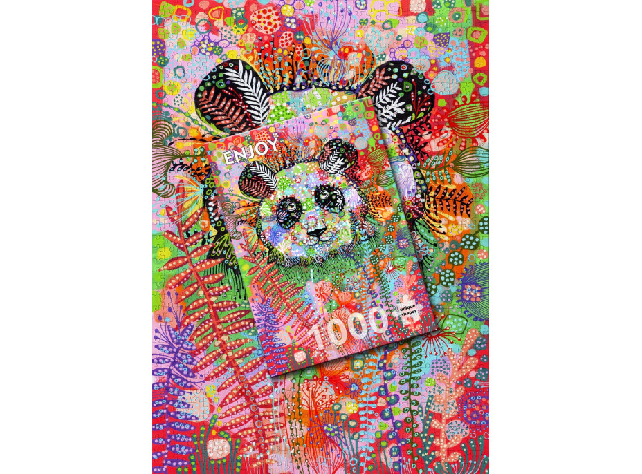 ENJOY Puzzle Enigmatická panda 1000 dielikov