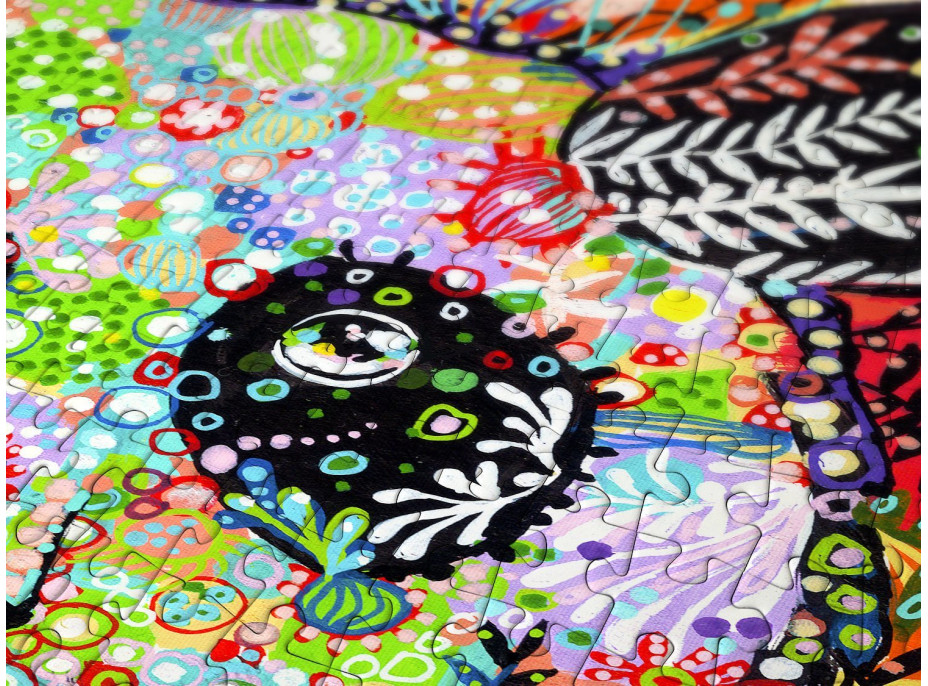 ENJOY Puzzle Enigmatická panda 1000 dielikov
