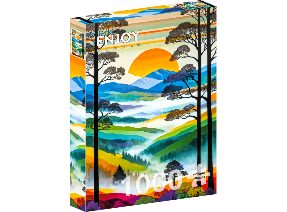 ENJOY Puzzle Horský vánok 1000 dielikov