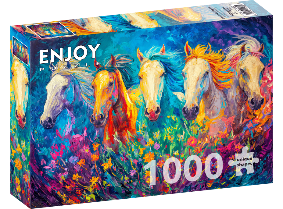 ENJOY Puzzle Jasný cval 1000 dielikov