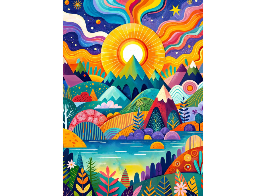ENJOY Puzzle Kúzelný horizont 1000 dielikov
