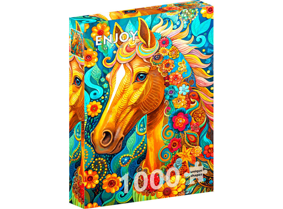 ENJOY Puzzle Kvitnúce hriva 1000 dielikov