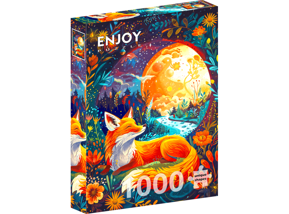 ENJOY Puzzle Mesačná líška 1000 dielikov