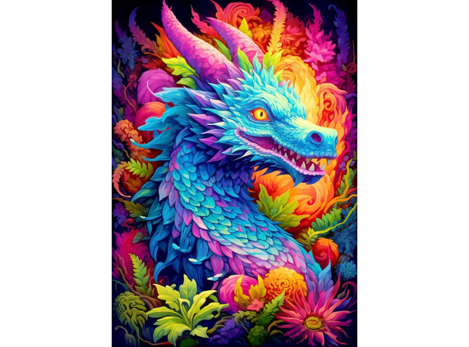 ENJOY Puzzle Nebeský drak 1000 dielikov