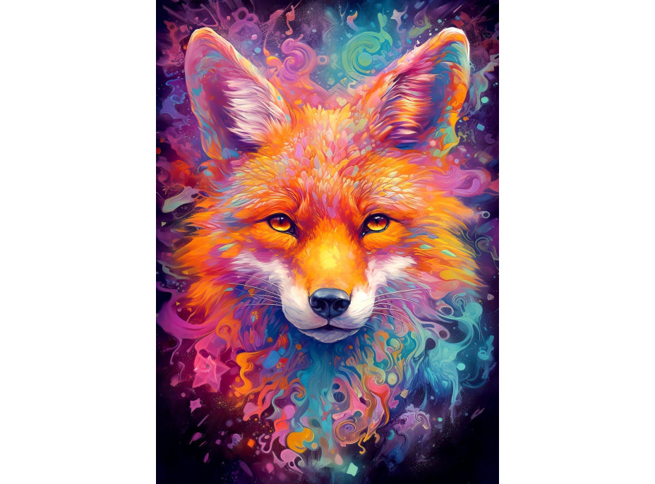 ENJOY Puzzle Ohnivá líška 1000 dielikov