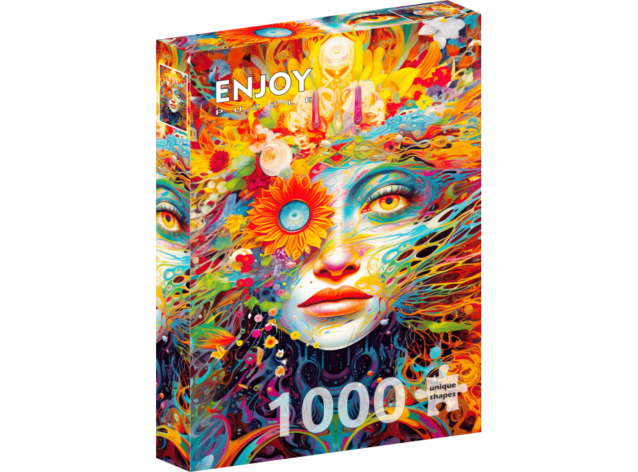 ENJOY Puzzle Smelá múza 1000 dielikov