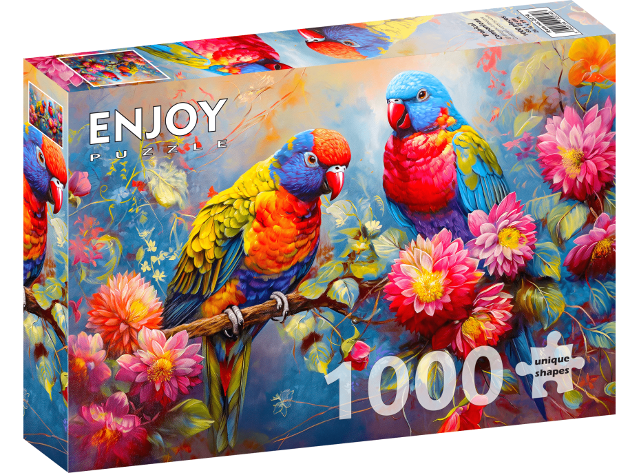 ENJOY Puzzle Tropickí spoločníci 1000 dielikov