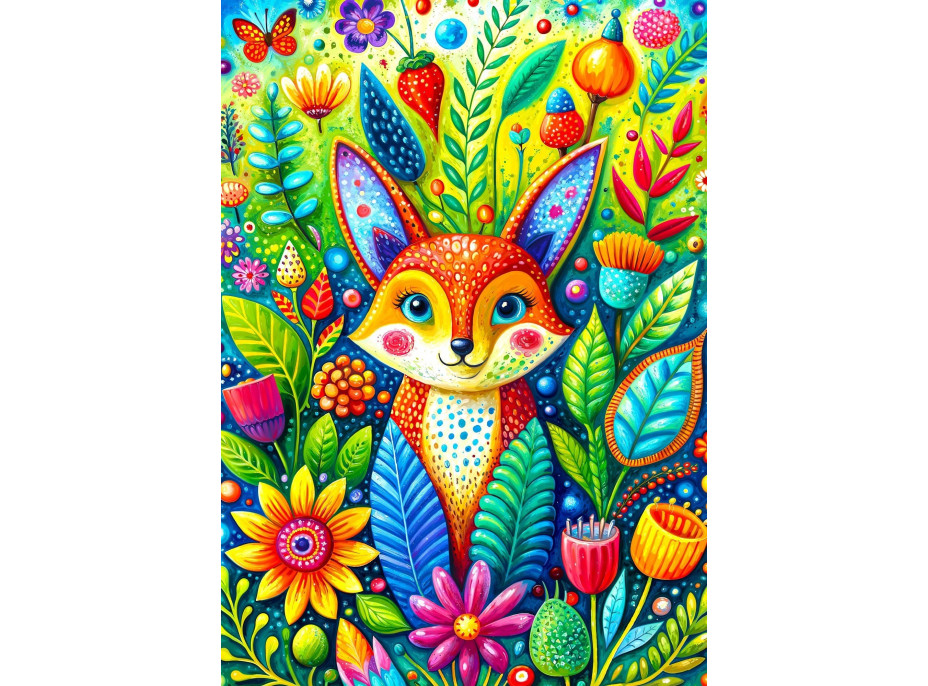 ENJOY Puzzle Záhradný návštevník 1000 dielikov