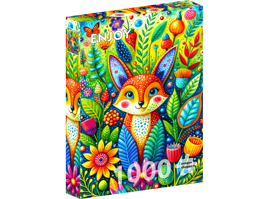 ENJOY Puzzle Záhradný návštevník 1000 dielikov