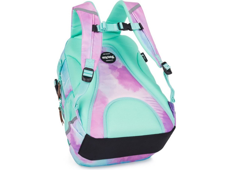 OXYBAG Školský batoh OXY SCOOLER Flowers