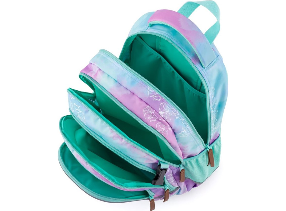 OXYBAG Školský batoh OXY SCOOLER Flowers