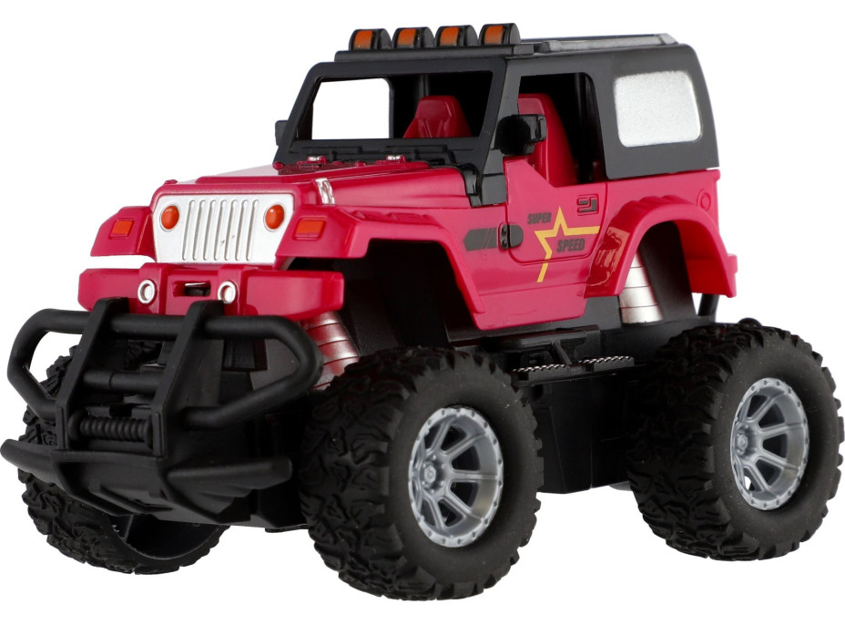 TEDDIES Terénne auto RC 1:43 ružové