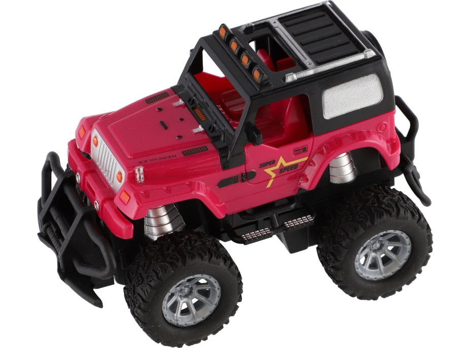 TEDDIES Terénne auto RC 1:43 ružové