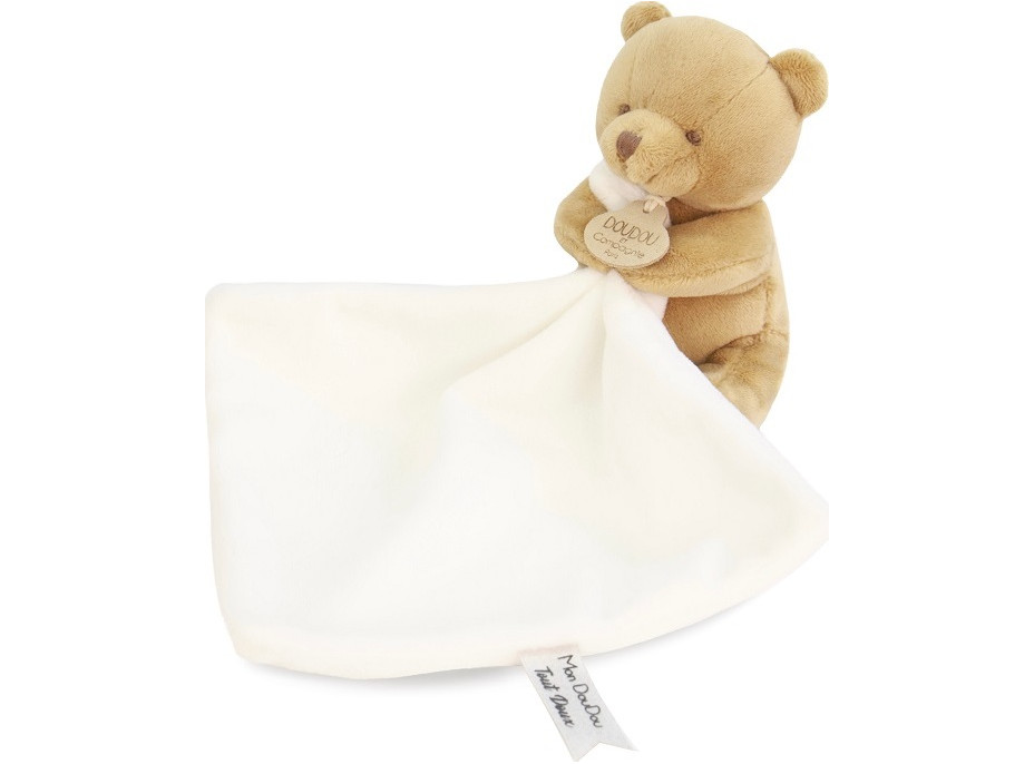 Doudou Môj malý medvedík 10 cm hnedý