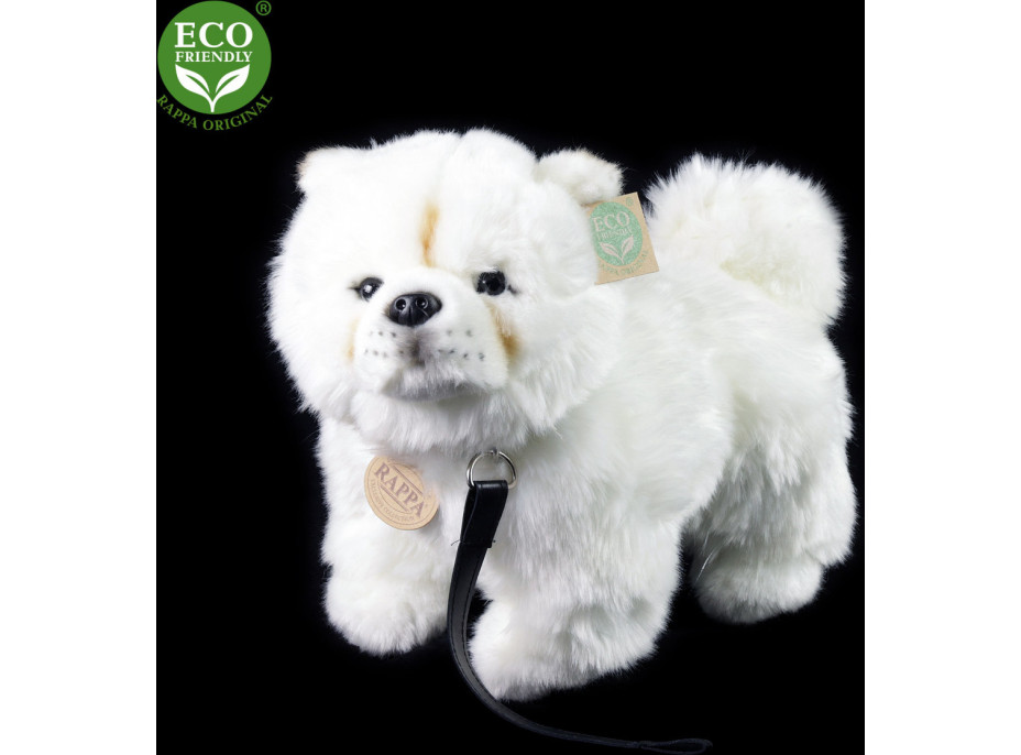 Rappa Plyšový pes Čau-čau 30 cm ECO-FRIENDLY