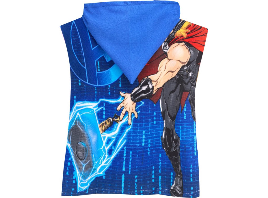 Detská rýchloschnúca osuška s kapucňou AVENGERS 50x100 cm