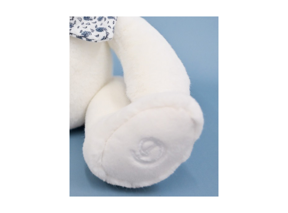 Doudou Plyšový medvedík biely 25 cm