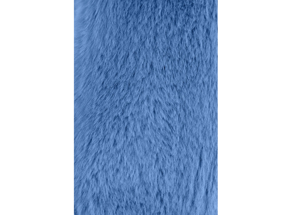 Doudou Plyšový zajačik so šatkou modrý 35 cm